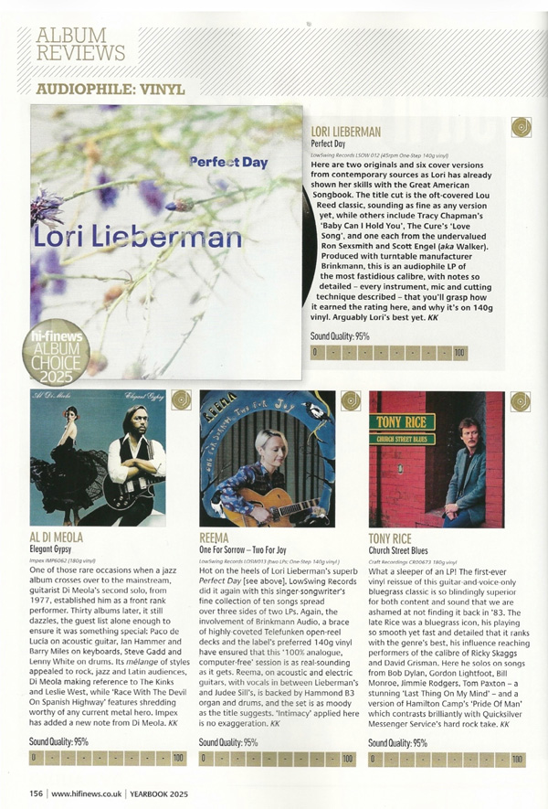 Lori Lieberman Album Review